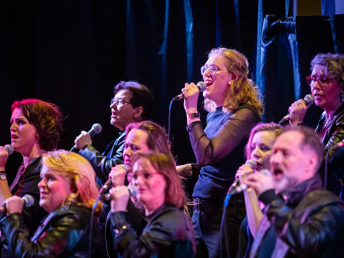 koor zingt met passie